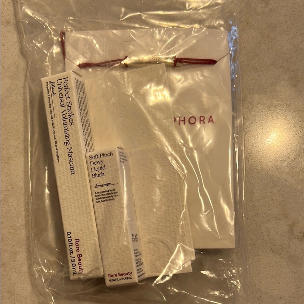 Sephora Set with Rare Beauty Blush and Mascara